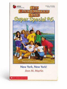 Babysitters Club Super Special #6 New York New York Ann M Martin Vintage Scholas